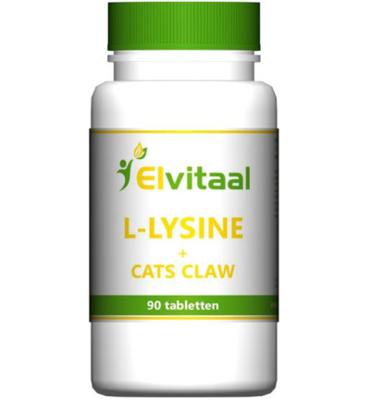 Elvitaal Elvitaal L-lysine Cats Claw (90st) Elvitaal Elvitaal L-lysine Cats Claw (90st)