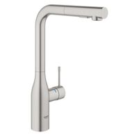 GROHE essence new Keukenkraan - hoog - uittrekbare l uitloop - 2 straalsoorten - supersteel geborsteld 30270DC0 - thumbnail