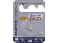 321 Knoopcel Zilveroxide 1.55 V 14.5 mAh Conrad energy SR65 1 stuk(s)