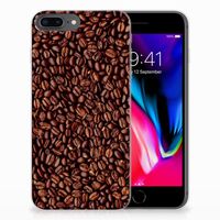 Apple iPhone 7 Plus | 8 Plus Siliconen Case Koffiebonen