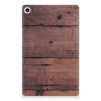 Lenovo Tab M10 Plus (3e generatie) Silicone Tablet Hoes Old Wood