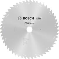 Bosch 1x PRO Steel cirkelzaagbladen voor gesnoerde droge verstekzagen (voor Staal, Ø mm, Professional Accessoires Kap- en verstekdroogzaagmachine)