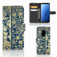 Samsung Galaxy S9 Plus Hoesje Beige Flowers - thumbnail