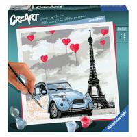 Ravensburger CreArt Schilderen op Nummer Paris