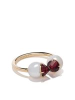 TASAKI bague Collection Line en or 18ct ornée de perles