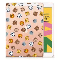 Hippe Hoes voor Apple iPad 10.2 | iPad 10.2 (2020) | 10.2 (2021) Dieren Emojis