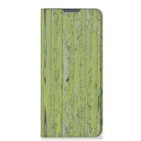 Motorola Moto E32 | Moto E32s Book Wallet Case Green Wood - thumbnail