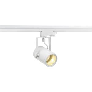 SLV Euro 153851 230V-railsysteem lamp 3-fasig GU10 25 W Halogeen, LED Wit