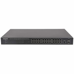 Intellinet 560559 netwerk-switch Managed Gigabit Ethernet (10/100/1000) Power over Ethernet (PoE) Zwart