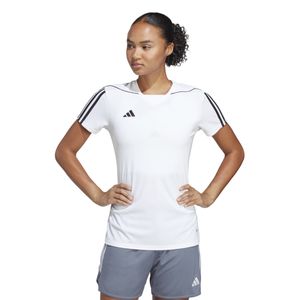 adidas Tiro 23 League Voetbalshirt Dames Wit Zwart