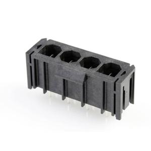 Molex 431600104 Male header, inbouw (standaard) Totaal aantal polen: 4 Inhoud: 1 stuk(s) Tray