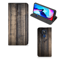 Motorola Moto G9 Play Book Wallet Case Steigerhout - thumbnail