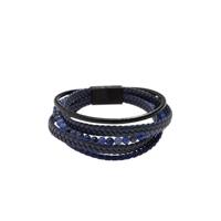 Mango Man armband blauw