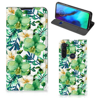 Motorola Moto G Pro Smart Cover Orchidee Groen