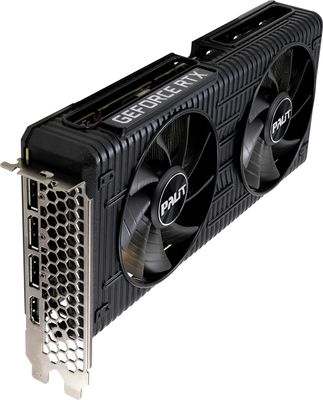 Palit Nvidia GeForce RTX 3060 Videokaart Dual 12 GB GDDR6-RAM PCIe x16 PCIe 4.0 x16, HDMI, DisplayPort