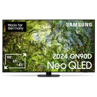 Samsung Neo QLED 4K QN90D QLED-TV 139.7 cm 55 inch Energielabel F (A - G) CI+*, DVB-T2 HD, Smart TV, UHD, WiFi Zwart - thumbnail