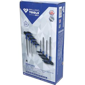 Brilliant Tools BT041012 BT041012 Haakse schroevendraaier T 15