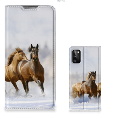 Samsung Galaxy A41 Hoesje maken Paarden Samsung Galaxy A41 Hoesje maken Paarden