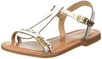 Les Tropéziennes par M. Belarbi Badou meisje platte sandalen, Wit, 29 EU