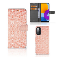 Samsung Galaxy M52 Telefoon Hoesje Pattern Orange - thumbnail