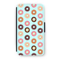 Donuts: iPhone XS Flip Hoesje - thumbnail