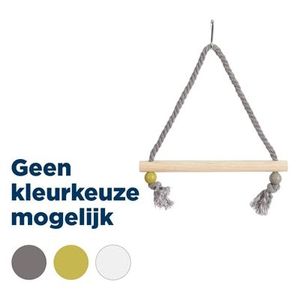 Zolux Schommel hout met touw