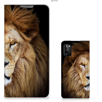 Samsung Galaxy A41 Hoesje maken Leeuw