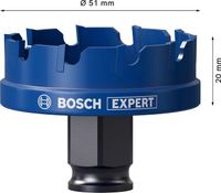 Bosch Accessoires Expert Sheet Metal gatzaag 51 x 40 mm - 1 stuk(s) - 2608900500 - thumbnail