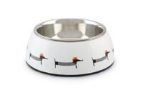 Beeztees Woby - Hondenvoerbak - Plastic - Wit - 18 cm