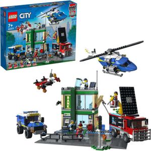 LEGO City - Politieachtervolging bij de bank constructiespeelgoed 60317