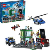 LEGO City - Politieachtervolging bij de bank constructiespeelgoed 60317 - thumbnail