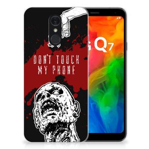 LG Q7 Silicone-hoesje Zombie Blood