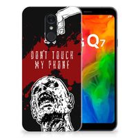 LG Q7 Silicone-hoesje Zombie Blood - thumbnail