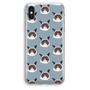 It's a Purrr Case: iPhone XS Max Transparant Hoesje