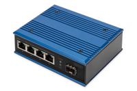 Digitus DN-651135 netwerk-switch Unmanaged Gigabit Ethernet (10/100/1000) Zwart, Blauw