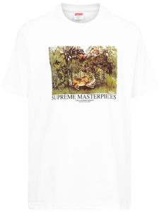 Supreme t-shirt à imprimé Masterpieces - Blanc