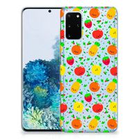 Samsung Galaxy S20 Plus Siliconen Case Fruits - thumbnail