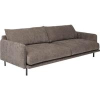 Kare Design Bank Edna Grey 3-Zits