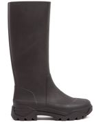 Maison Margiela bottes de pluie Tabi - Noir