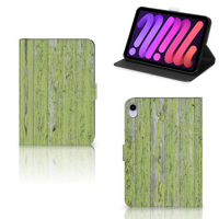 iPad Mini 6 (2021) Tablet Book Cover Green Wood - thumbnail