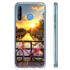 Huawei P30 Lite Telefoonhoesje met valbescherming Amsterdamse Grachten