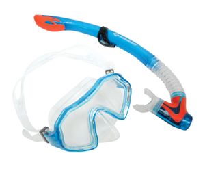 Schildkröt Funsports 940011 duikbril Blauw, Oranje, Transparant Kind