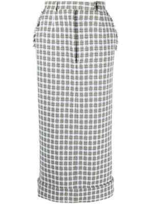 Thom Browne High waist rok - Grijs