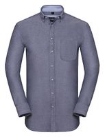 Russell Z920 Men`s Long Sleeve Tailored Washed Oxford Shirt - thumbnail