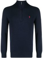 Polo Ralph Lauren sweat Polo Pony à col zippé - Bleu