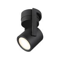 SLV wand- en plafondopbouwarmatuur OCULUS CW/plafond- en wandverlichting binnen, ledspot, opbouwarmatuur, wandopbouwarmatuur, plafondspot / 2000-3000K 11 W 36-780 lm zwart dimbaar 100 graden