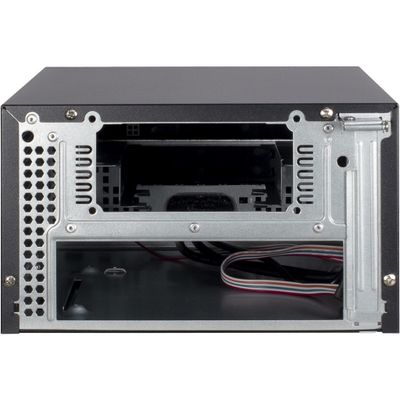 Inter-Tech MI-008 ITX PC-behuizing Zwart