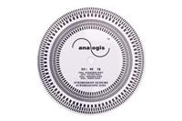 Stroboscoopschijf voor platenspeler analoog Perfect Pitch