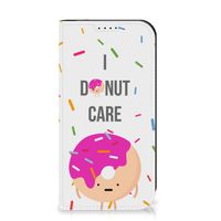 iPhone 15 Pro Flip Style Cover Donut Roze - thumbnail