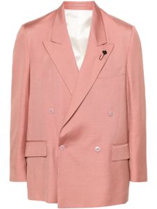 Lardini blazer à boutonnière croisée - Rose